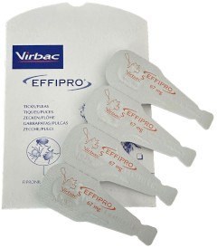Virbac EFFIPRO Spot-On S Pies 2-10kg Krople na kleszcze 4szt. - Zdjęcie główne