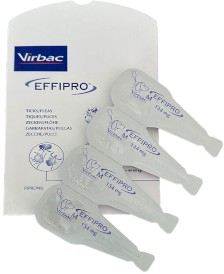 Virbac EFFIPRO Spot-On M Pies 10-20kg  Krople na kleszcze 4szt. - Zdjęcie główne