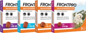 FRONTPRO Tabletki na pchły kleszcze 3szt. dla psa 10-25kg - Zdjęcie nr 4