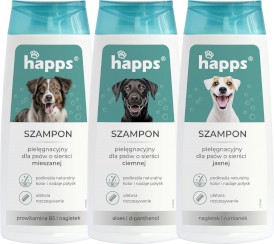 HAPPS Szampon pielęgnacyjny dla psów o jasnej sierści 200ml - Zdjęcie nr 4