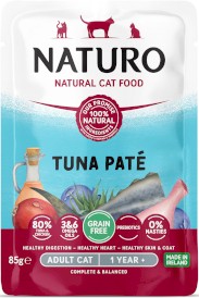 NATURO Adult Cat GF Tuńczyk Tuna Pate bez zbóż 85g - Zdjęcie główne