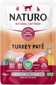 NATURO Adult Cat GF Indyk Turkey Pate bez zbóż 85g - Zdjęcie główne
