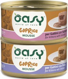 OASY Cat Caprice Mousse for Kittens Mus Łosoś dla kociąt 85g - Zdjęcie nr 2
