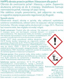 HAPPS Obroża przeciw pchłom i kleszczom dla psów małych - Zdjęcie nr 4