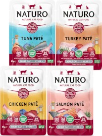 NATURO Adult Cat GF Łosoś Salmon Pate bez zbóż 85g - Zdjęcie nr 3