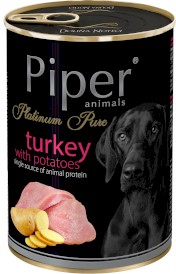 Dolina Noteci PIPER Animals PURE Indyk Ziemniaki 400g - Zdjęcie główne
