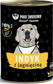 PAKA ZWIERZAKA Seventh Heaven Indyk Jagnięcina 400g - Zdjęcie główne
