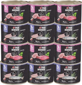 PAN MIĘSKO MIX SMAKÓW dla kociąt 12x200g - Zdjęcie główne