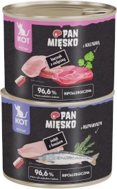 PAN MIĘSKO Indyk z Łososiem dla kociąt 200g - Zdjęcie nr 2