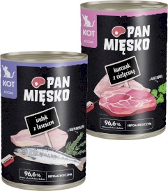 PAN MIĘSKO Kurczak z Cielęciną dla kociąt 400g - Zdjęcie nr 2