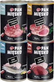 PAN MIĘSKO Indyk z Dorszem dla psa 400g - Zdjęcie główne