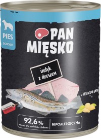 PAN MIĘSKO Indyk z Dorszem dla psa 800g - Zdjęcie nr 2