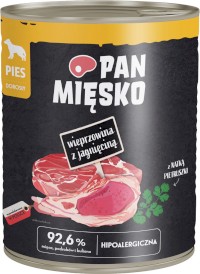 PAN MIĘSKO Wieprzowina z Jagnięciną dla psa 800g - Zdjęcie nr 2