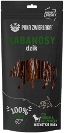 PAKA ZWIERZAKA Kabanosy z Dzika 3szt. - Zdjęcie główne
