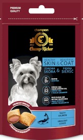 Champ-Richer Smakołyk na skórę i sierść z Łososiem dla psa 90g - Zdjęcie główne