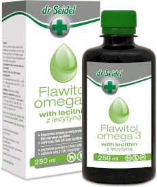 DR SEIDEL Flawitol Omega 3 z Lecytyną Preparat 250ml