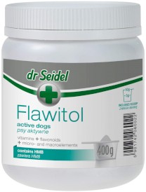 DR SEIDEL Flawitol Witaminy z HMB dla psów aktywnych 400g - Zdjęcie nr 2