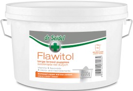DR SEIDEL Flawitol Witaminy dla szczeniąt ras dużych 2kg - Zdjęcie główne