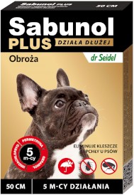 SABUNOL Plus Obroża dla psa na kleszcze pchły 50cm - Zdjęcie główne