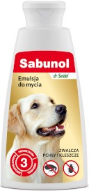 SABUNOL Emulsja do mycia na pchły i kleszcze u psa 150ml