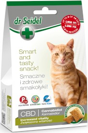 DR SEIDEL Smart Tasty Snack Zwiększona witalność kota 50g - Zdjęcie główne