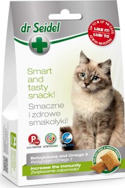 DR SEIDEL Smart Tasty Snack Zwiększona odporność kota 50g - Zdjęcie główne