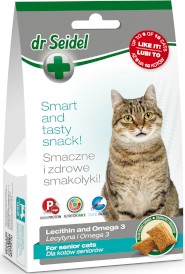 DR SEIDEL Smart Tasty Snack Dla kotów seniorów 50g - Zdjęcie główne