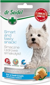 DR SEIDEL Smart Tasty Snack Na Świeży oddech dla psa 90g