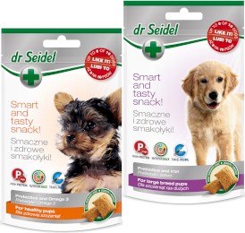 DR SEIDEL Smart Tasty Snack dla szczeniąt dużych ras 90g - Zdjęcie główne