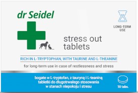 DR SEIDEL Stress Out Tablets na stany niepokoju i stresu 10tab. - Zdjęcie nr 2