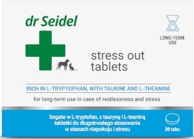 DR SEIDEL Stress Out Tablets na stany niepokoju i stresu 30tab. - Zdjęcie główne