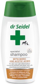DR SEIDEL Szampon z kwasami borowym i octowym 220ml - Zdjęcie główne