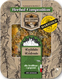 KORONA NATURY Paśnik ziołowy z Nagietkiem dla Królika 70g - Zdjęcie nr 2