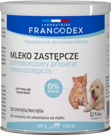 FRANCODEX Mleko zastępcze dla szczeniąt i kociąt 200g - Zdjęcie główne