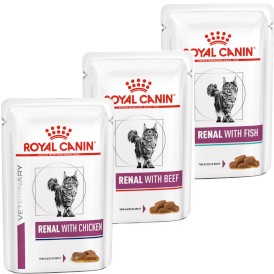 ROYAL CANIN VET RENAL Feline Chicken KURCZAK 85g - Zdjęcie główne