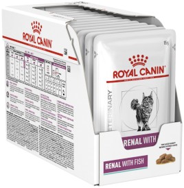 ROYAL CANIN VET RENAL Feline Fish RYBA 12x85g - Zdjęcie nr 2