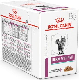 ROYAL CANIN VET RENAL Feline Fish RYBA 12x85g - Zdjęcie główne