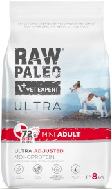 Vet Expert RAW PALEO Mini Adult Ultra Beef 8kg - Zdjęcie główne