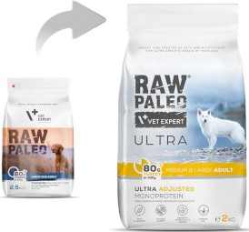 Vet Expert RAW PALEO Medium Large Adult Ultra Turkey 2kg - Zdjęcie nr 7