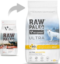 Vet Expert RAW PALEO Medium Large Adult Ultra Turkey 10kg - Zdjęcie nr 7
