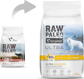 Vet Expert RAW PALEO Medium Large Adult Ultra Turkey 2kg - Zdjęcie nr 6