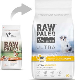 Vet Expert RAW PALEO Medium Large Puppy Ultra Turkey 10kg - Zdjęcie nr 5