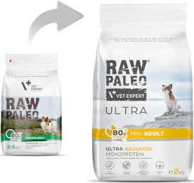 Vet Expert RAW PALEO Mini Adult Ultra Turkey 2kg - Zdjęcie nr 5