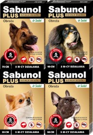 SABUNOL Plus Obroża dla psa na kleszcze pchły 90cm - Zdjęcie nr 2