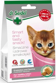 DR SEIDEL Smart Tasty Snack Dla kociąt 50g - Zdjęcie główne