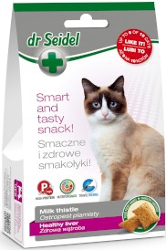 DR SEIDEL Smart Tasty Snack Zdrowa wątroba dla kota 50g - Zdjęcie główne
