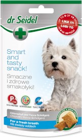 DR SEIDEL Smart Tasty Snack Na Świeży oddech dla psa 90g - Zdjęcie główne