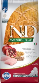 FARMINA ND DOG AG Chicken Pomegranate Puppy Medium / Maxi 12kg - Zdjęcie główne