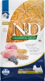 FARMINA ND DOG AG Lamb Blueberry Adult Mini 2,5kg - Zdjęcie główne