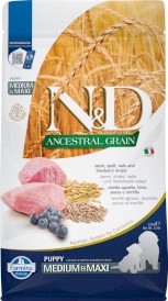 FARMINA ND DOG AG Lamb Blueberry Puppy Medium / Maxi 2,5kg - Zdjęcie główne